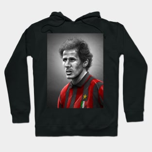 Franco Baresi - AC Milan Serie A Football Artwork Hoodie